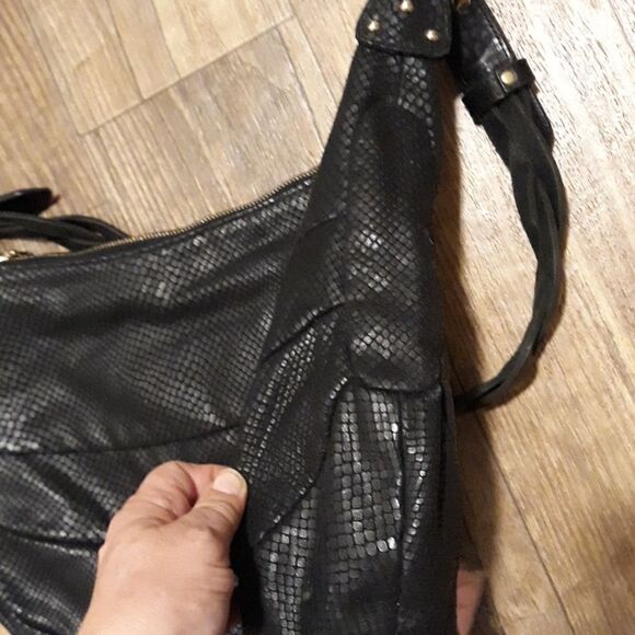 COPY - Lauren Merkin black leather hobo bag - Picture 5 of 8